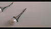 Pendientes colgantes con capullos de perliane