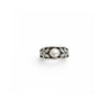 Anillo de plata con perla central – Venus