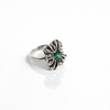 Anello Marguerite con Gemma Verde