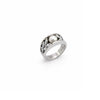 Anillo de plata con perla central – Venus
