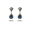 Orecchini a goccia in argento 925 con pietra blu Foret - Di Persìde