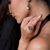 Anello in Argento Brunito Nerida