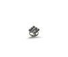 Anillo de plata bruñida Nerida