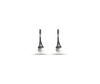 Pendientes colgantes con capullos de perliane