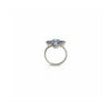 Anello Donna Quadrifoglio con Pietre Blu – Flò