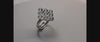 Anillo de plata bruñida Nerida