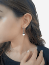Pendientes colgantes con capullos de perliane
